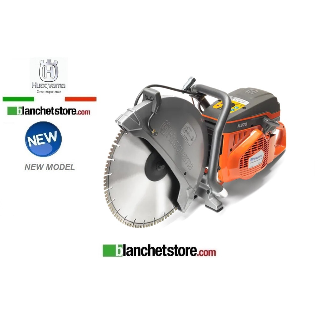 Mototroncatrice Husqvarna K970/16 Completa di 2 dischi D.400 967348101 Mototroncatrice Husqvarna K970/16 Completa di 2 dischi D.400 967348101