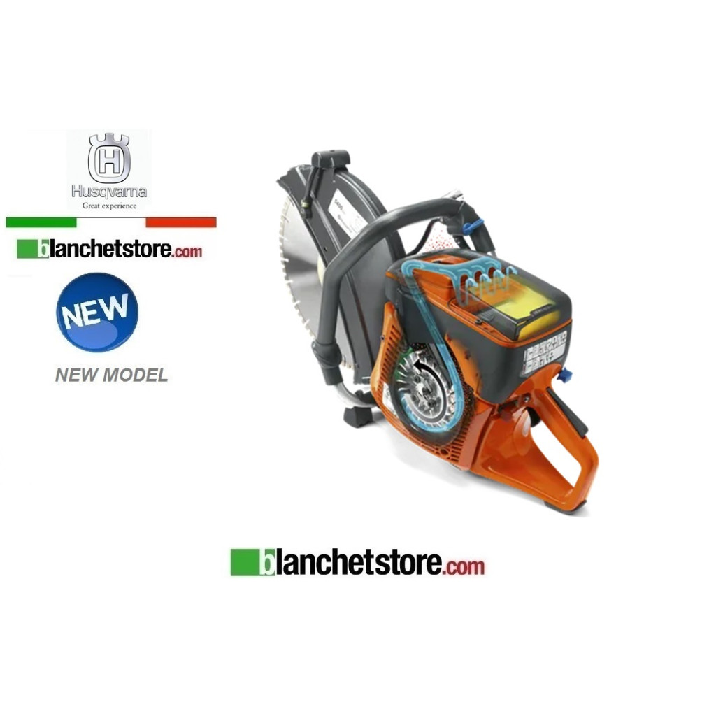 Mototroncatrice Husqvarna K970/16 Completa di 2 dischi D.400 967348101 Mototroncatrice Husqvarna K970/16 Completa di 2 dischi D.400 967348101