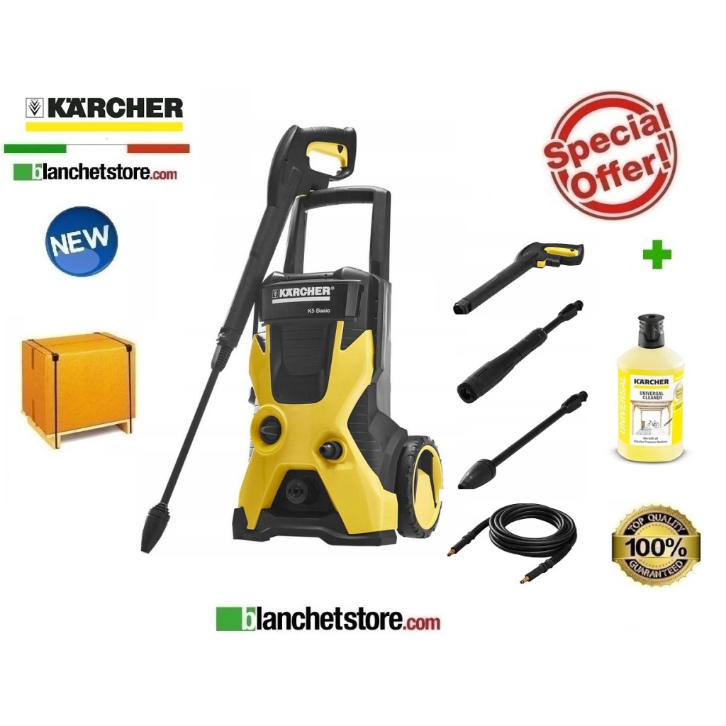 Pressure washers Karcher K5 Basic Cold water 145 bar 220Volt 1.180-580.0 Pressure washers Karcher K5 Basic Cold water 145 bar 220Volt 1.180-580.0