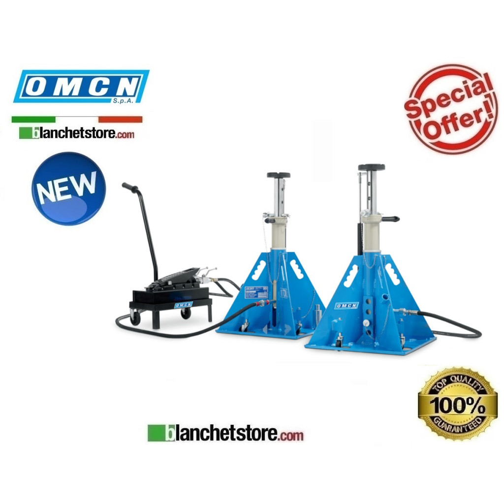OMCN 930 HYDROPNEUMATIC TWO-COLUMN WORKSHOP STAND CAPACITY 10000KG OMCN 930 HYDROPNEUMATIC TWO-COLUMN WORKSHOP STAND CAPACITY 10000KG