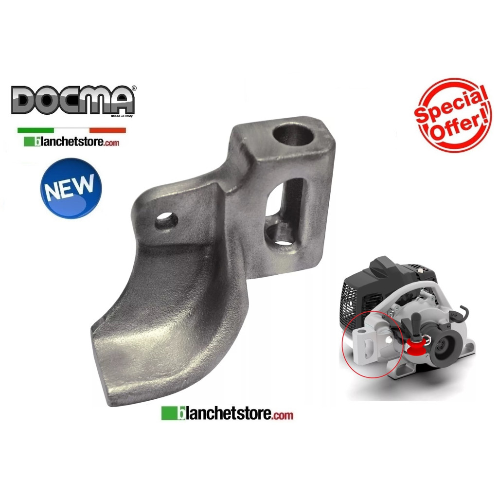 GANCIO AD ASOLA CON FORO VERTICALE PER VERRICELLO FOREST WINCH DOCMA 310500 GANCIO AD ASOLA CON FORO VERTICALE PER VERRICELLO FOREST WINCH DOCMA 310500