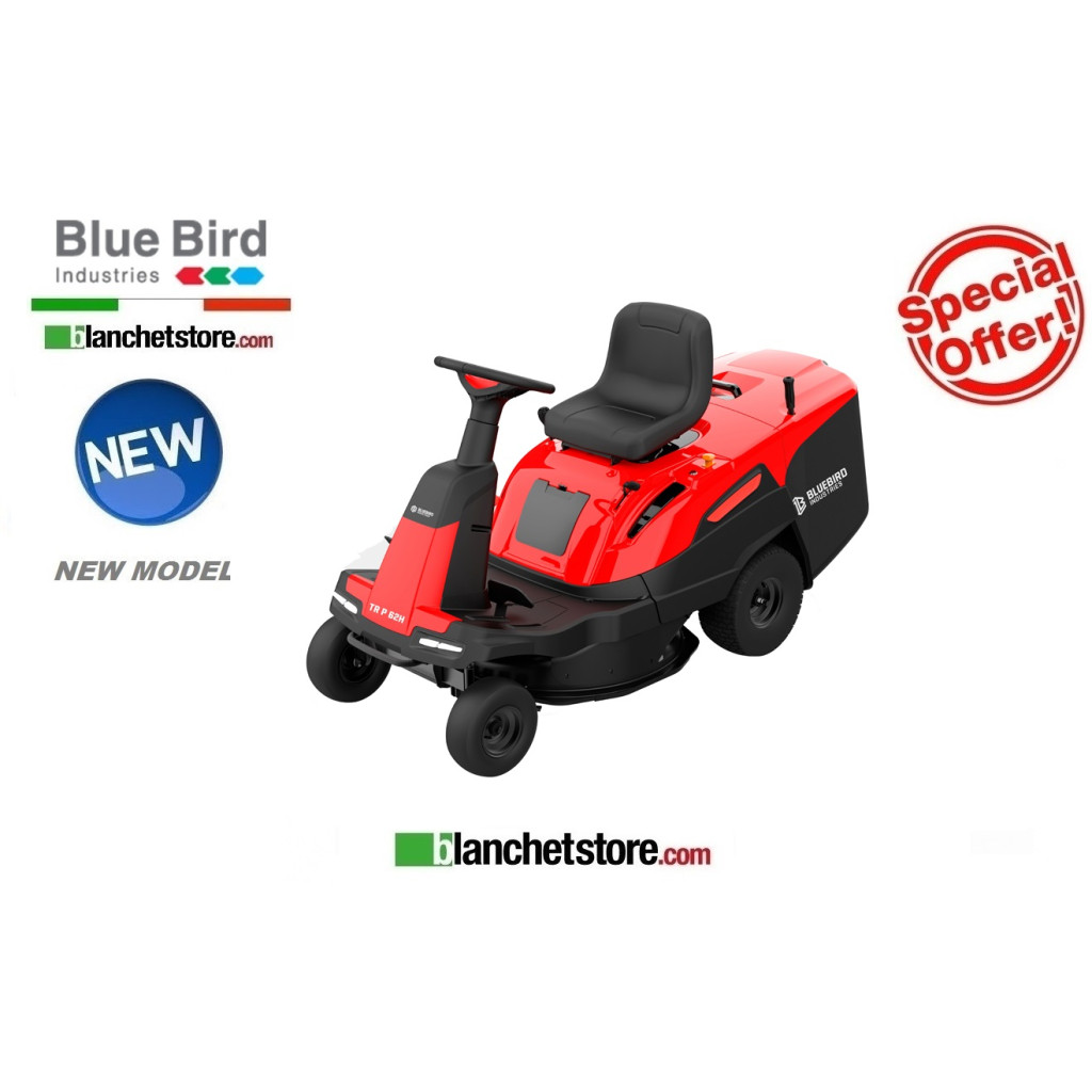 Bluebird TR P 74H ride-on tractor Loncin 352 cm³ engine Cutting width 74 cm Recoil start 889520 Bluebird TR P 74H ride-on tractor Loncin 352 cm³ engine Cutting width 74 cm Recoil start 889520