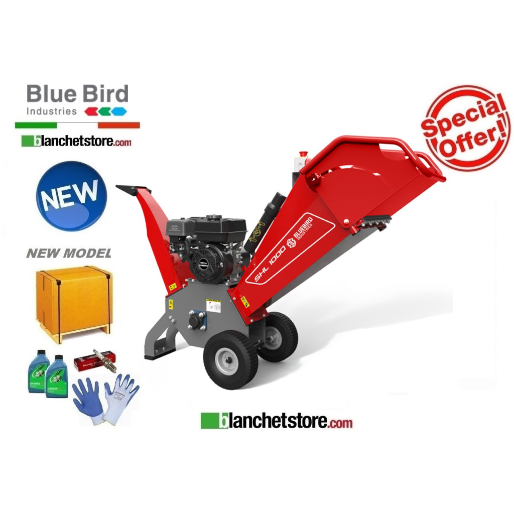 Biotrituratore a scoppio Bluebird SHL 1000 Motore LONCIN V200F 196cc 884540