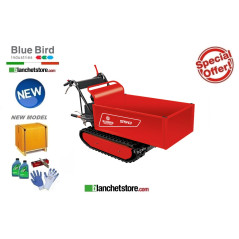 BROUETTE A CHENILLES BLUEBIRD CARRIER 550 HONDA GP200 5,8HP 500Kg BASCULEMENT MANUEL 886900
