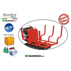 TRÉMIE À BÛCHES POUR BROUETTE A CHENILLE BLUEBIRD CARRIER 500 16752
