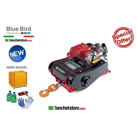 Treuil portable Blue Bird FW 1610 ST Automatique + cable d.5 x 80Mt 887460