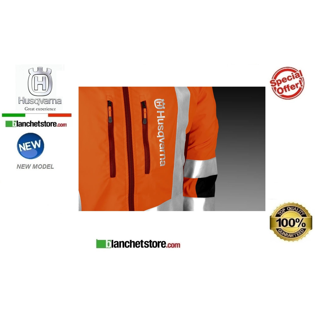Veste fosrestale Husqvarna haute visibilité Technical Extreme Tg L 54/56 art 546 41 56‑54 Veste fosrestale Husqvarna haute visibilité Technical Extreme Tg L 54/56 art 546 41 56‑54