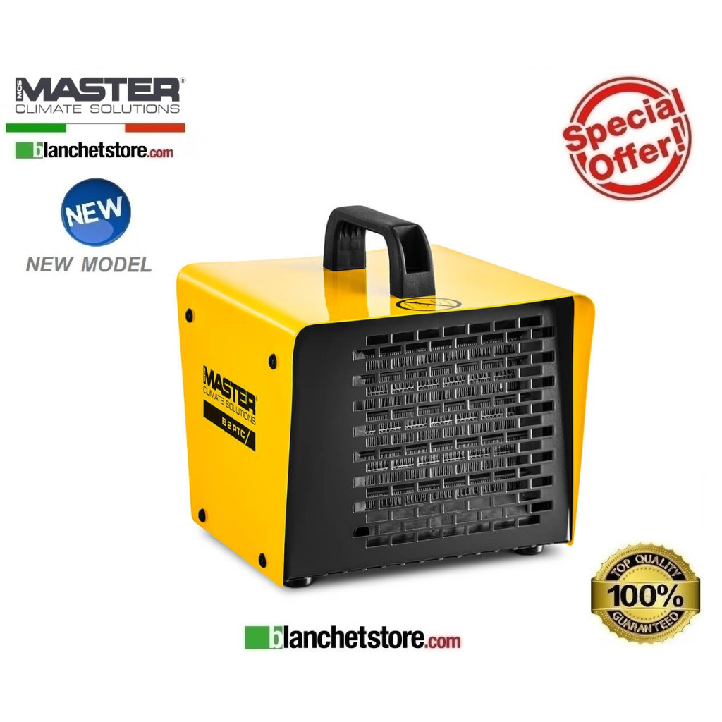 Generatore aria calda elettrico Master B 2 PTC 1/2 Kw 97Mc/h 220Volt Generatore aria calda elettrico Master B 2 PTC 1/2 Kw 97Mc/h 220Volt