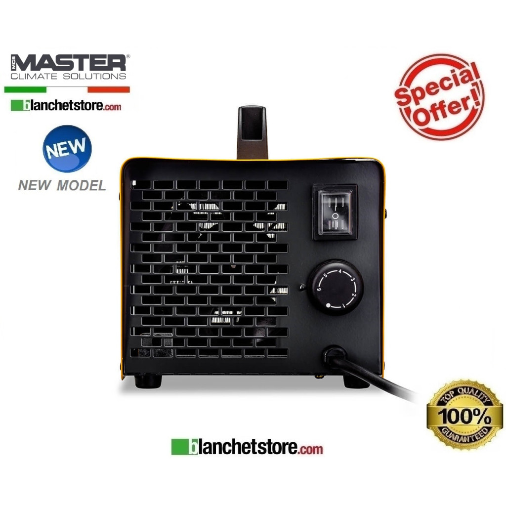 Generatore aria calda elettrico Master B 2 PTC 1/2 Kw 97Mc/h 220Volt Generatore aria calda elettrico Master B 2 PTC 1/2 Kw 97Mc/h 220Volt