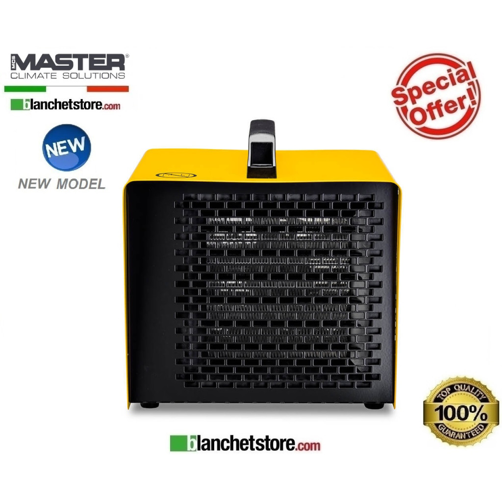 Master B 3 PTC 1,5/3 Kw electric hot air generator 258Mc/h 220Volt Master B 3 PTC 1,5/3 Kw electric hot air generator 258Mc/h 220Volt