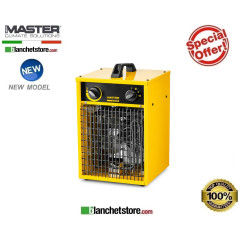 Générateur d'air chaud electrique Master B 3 IT 1,65/3,3 Kw 510Mc/h 220Volt