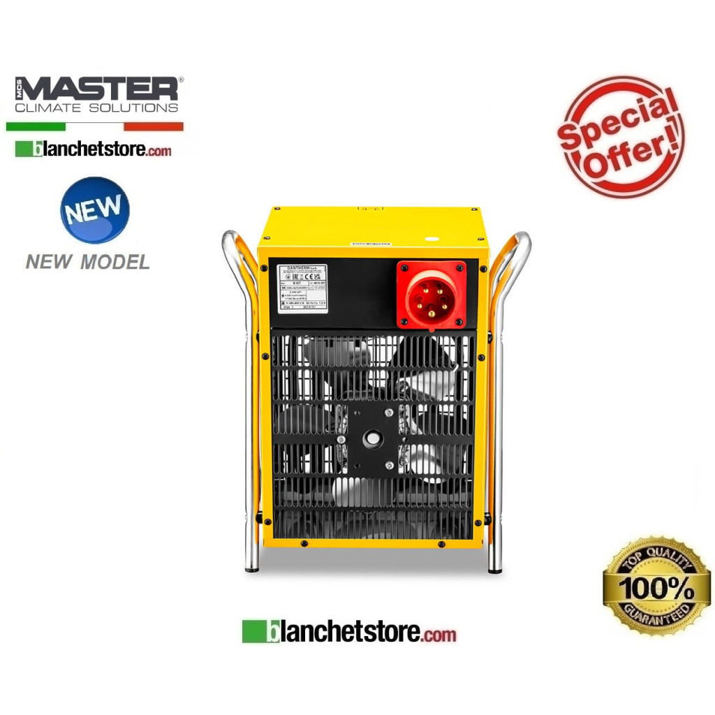 Generatore aria calda elettrico Master B 5 IT 2,5/5 Kw 510Mc/h 400Volt Generatore aria calda elettrico Master B 5 IT 2,5/5 Kw 510Mc/h 400Volt