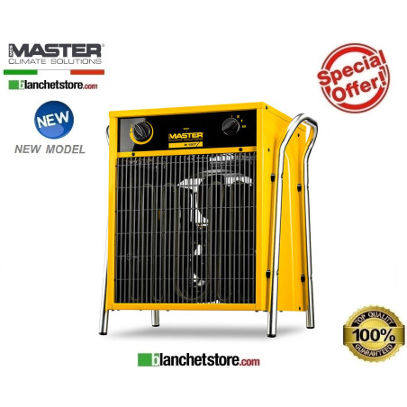 Générateur d'air chaud electrique Master B 15 IT 6,45/12,90 Kw 1700Mc/h 400Volt