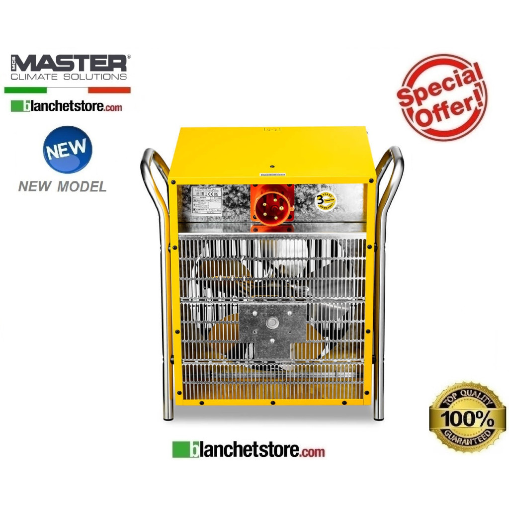 Generatore aria calda elettrico Master B 22 IT 9,46/18,9 Kw 2400Mc/h 400Volt Generatore aria calda elettrico Master B 22 IT 9,46/18,9 Kw 2400Mc/h 400Volt