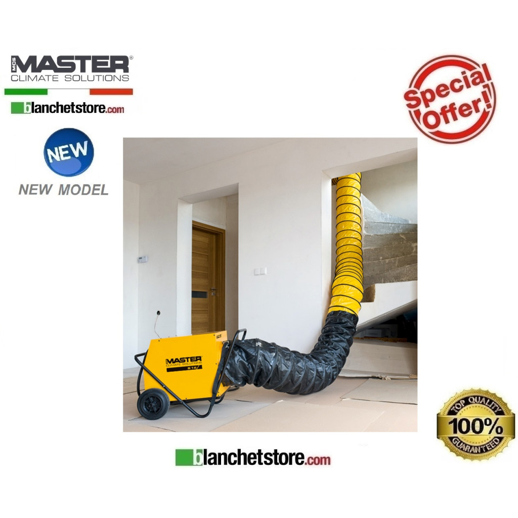 Riscaldatore elettrico aria calda Master B 18 EPR 7,74/15,48 Kw 1700Mc/h 400Volt
