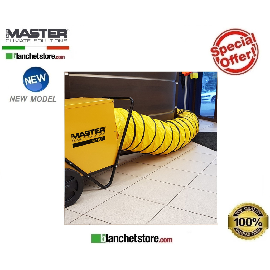 Riscaldatore elettrico aria calda Master B 30 EPR 12,9/25,8 Kw 3500Mc/h 400Volt Riscaldatore elettrico aria calda Master B 30 EPR 12,9/25,8 Kw 3500Mc/h 400Volt