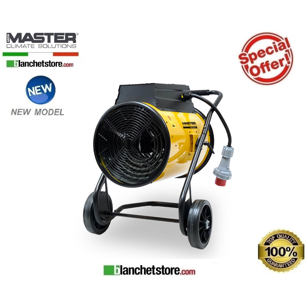 Riscaldatore elettrico aria calda Master RS 40 11,2/34,4 Kw 3100Mc/h 400Volt