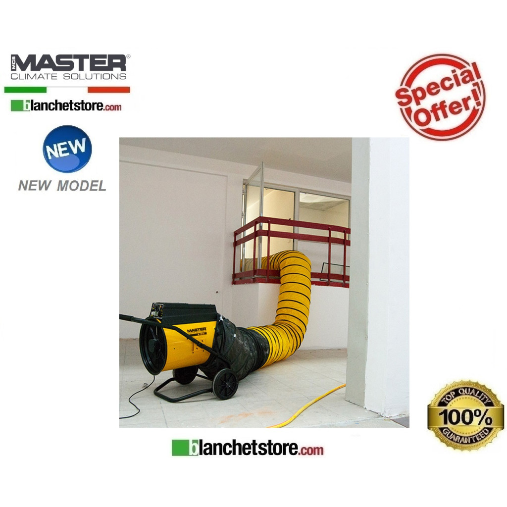 Riscaldatore elettrico aria calda Master RS 40 11,2/34,4 Kw 3100Mc/h 400Volt