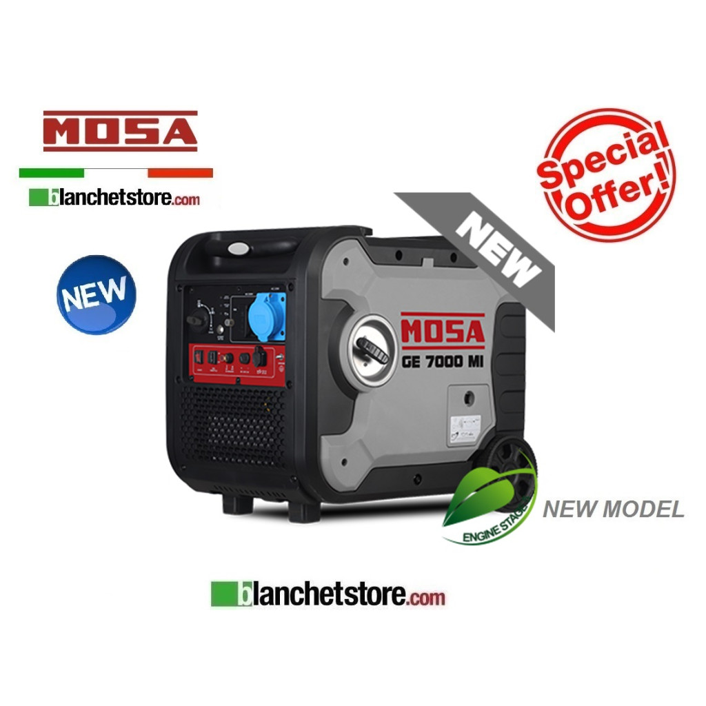 Mosa generator generator GE 7000 MI Inverter Electric Starter Mosa generator generator GE 7000 MI Inverter Electric Starter