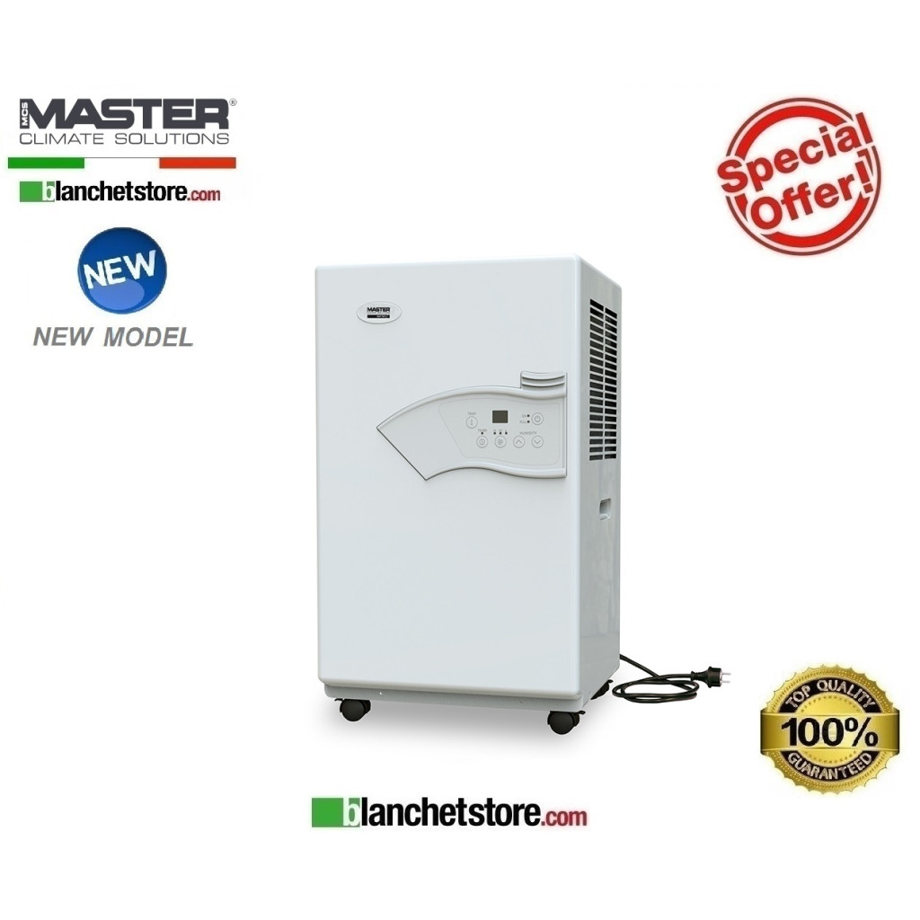 Déshumidificateur à condensation Master DH 721 200 Mc/h 490 Watt 220 Volt Déshumidificateur à condensation Master DH 721 200 Mc/h 490 Watt 220 Volt