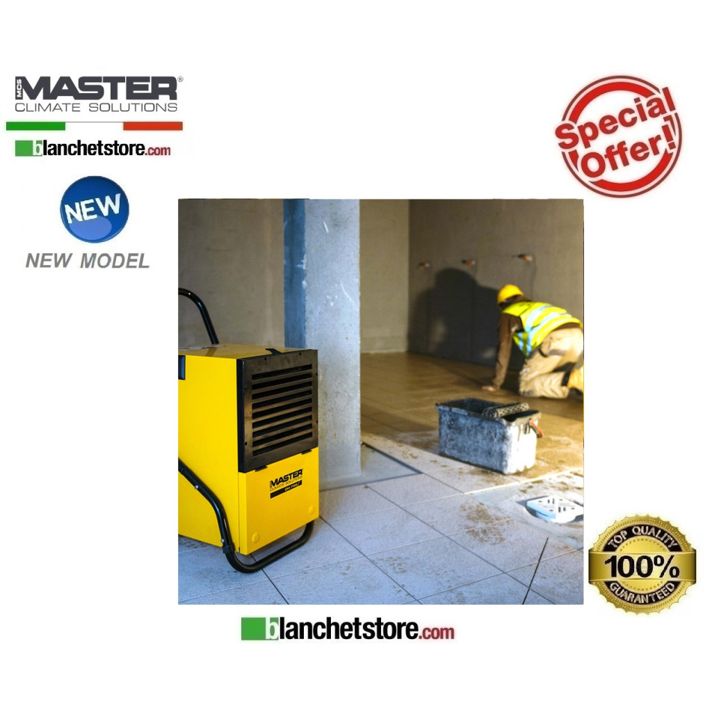 Master DH 752 350 Mc/h 700/485Watt 220 Volt Condensation Dehumidifier Master DH 752 350 Mc/h 700/485Watt 220 Volt Condensation Dehumidifier
