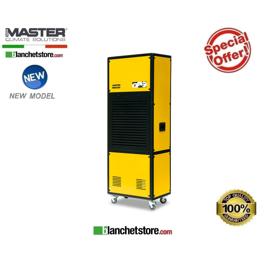 Deumidificatore a condensazione Master DH 7160 1700 Mc/h 2820Watt 400Volt Deumidificatore a condensazione Master DH 7160 1700 Mc/h 2820Watt 400Volt