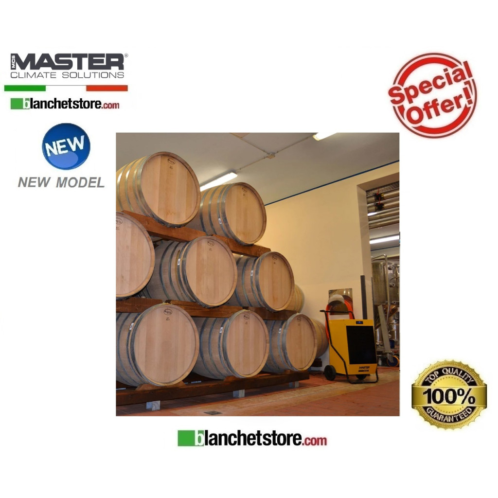 Déshumidificateur à condensation professionel Master DH 44 480 Mc/h 610Watt 220Volt Déshumidificateur à condensation professionel Master DH 44 480 Mc/h 610Watt 220Volt