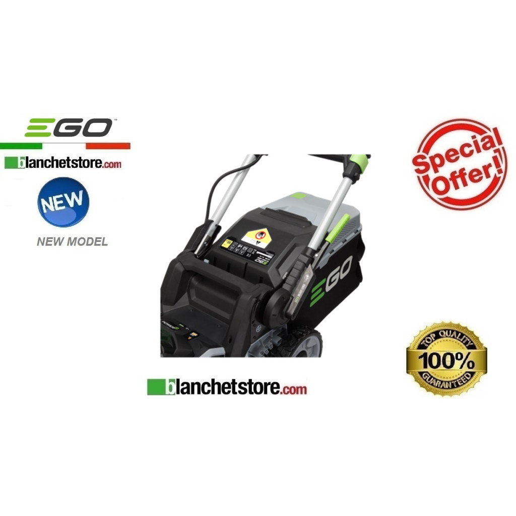 Ego LM 1701E 56 Volt 2.5 A 42 cm Cutting Range Battery Push Lawn Mower 048205 Ego LM 1701E 56 Volt 2.5 A 42 cm Cutting Range Battery Push Lawn Mower 048205