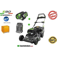 Tondeuse à gazon tractee à batterie Ego LM 2021E-SP 56 volts 5.0A 50 cm de coupe 048285