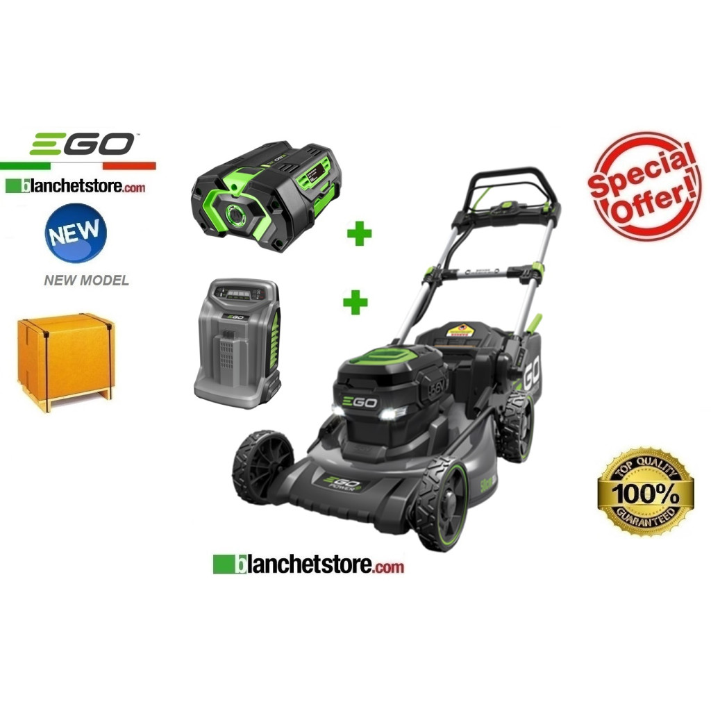 Ego LM 2021E-SP 56 volt 5.0A 50 cm cutting length battery-powered self-propelled lawn mower 048285