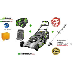 Rasaerba a batteria Ego LM 2135E-SP semovente 56Volt 7.5A taglio 52cm + decespugliatore ST1300E-S 053900+053995
