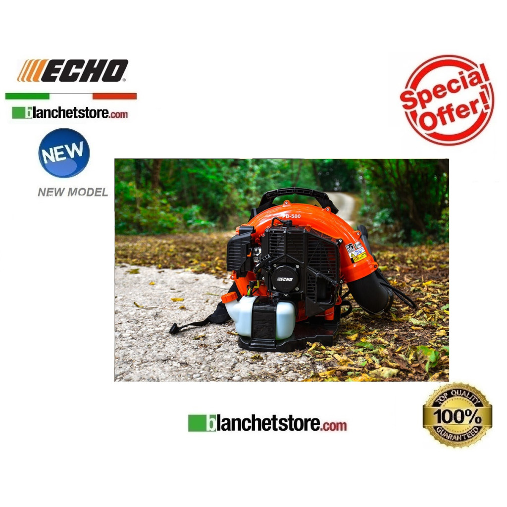 Souffleur a dos Echo PB 580 58.2 CC 2,85HP 2.1Kw Souffleur a dos Echo PB 580 58.2 CC 2,85HP 2.1Kw