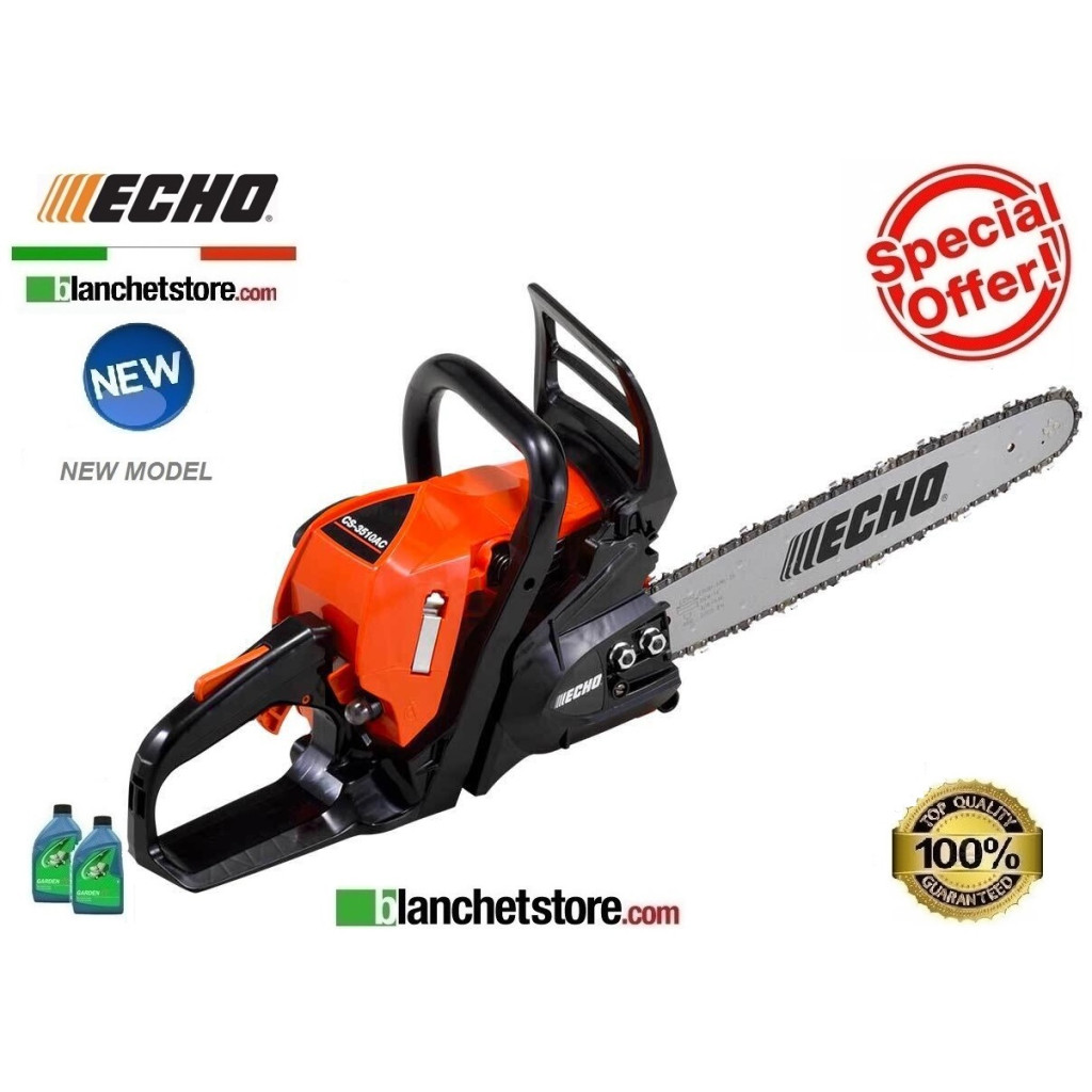 Tronconneuse Echo CS 3510 AC avec guide 14" 34,4 CC 2,05HP 1,51Kw