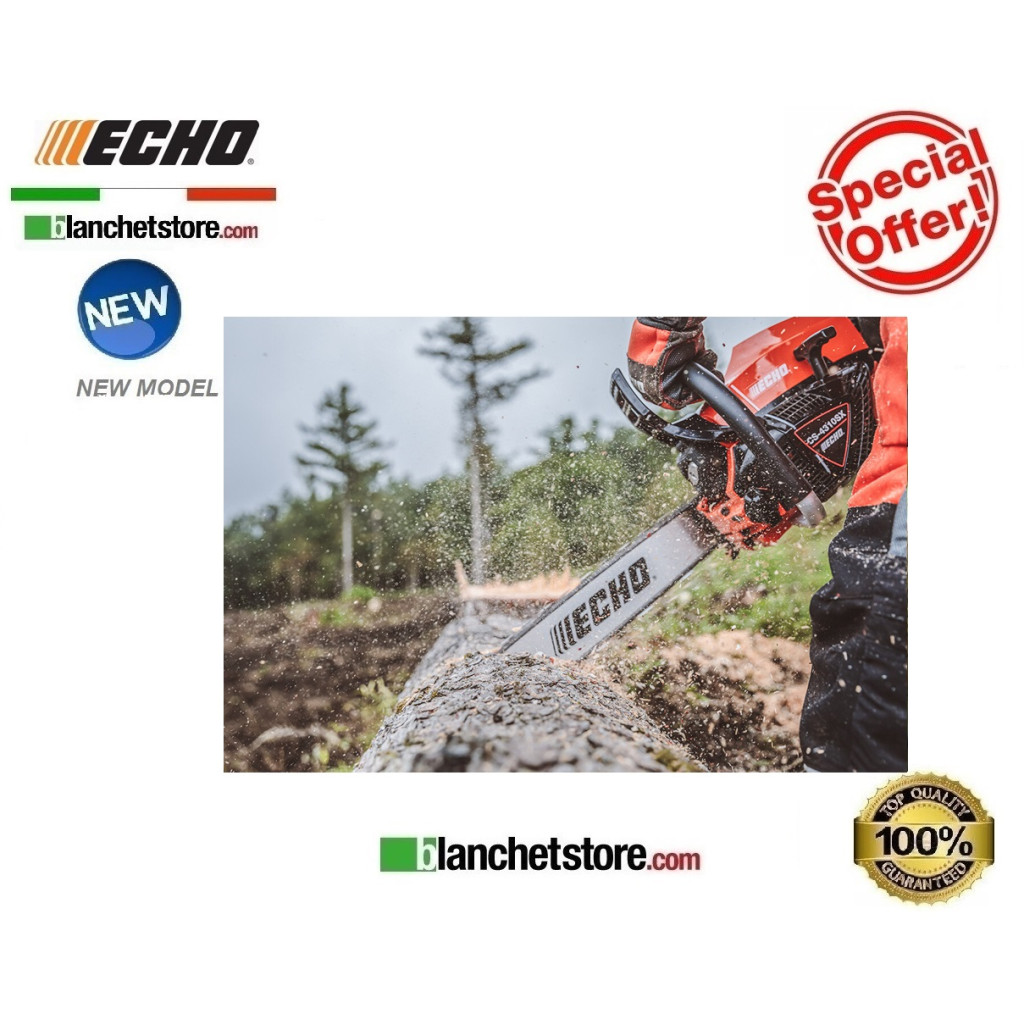 Motosega Echo CS 4310 SX con guida 16" 42,9 CC 3,13HP 2,3Kw Motosega Echo CS 4310 SX con guida 16" 42,9 CC 3,13HP 2,3Kw