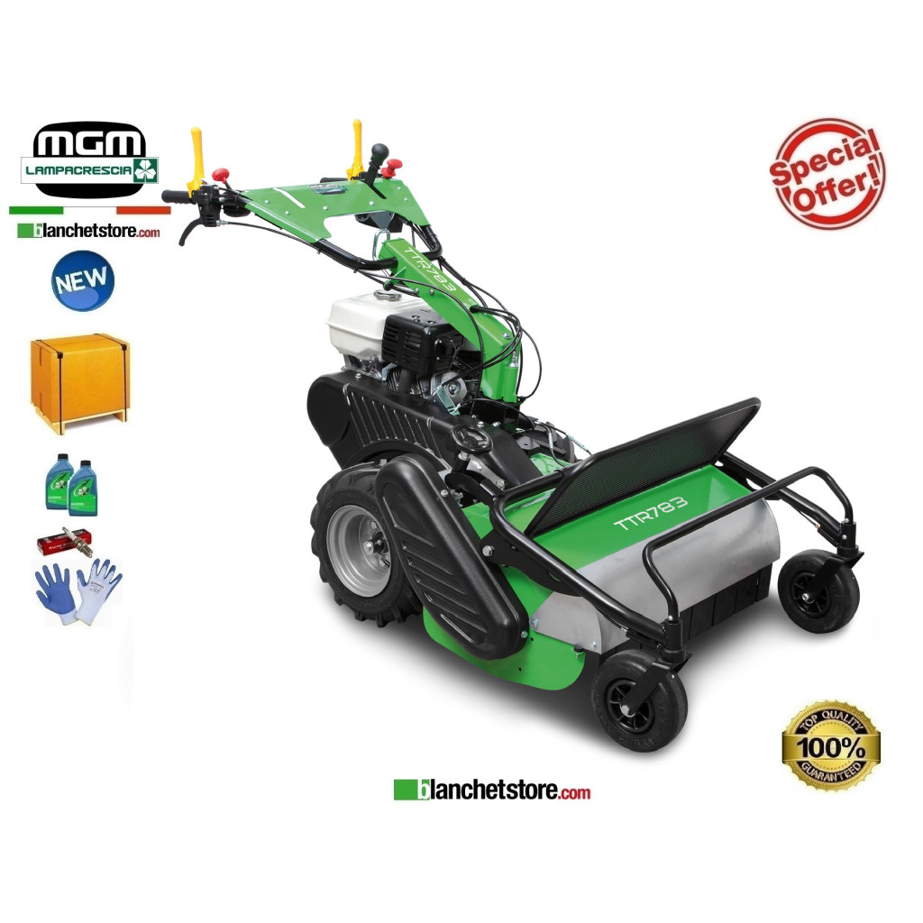 Trinciasarmenti a ruote LAMPACRESCIA TTR 783 Motore Honda GX270 270cc 8.4HP a coltelli M8032300 Trinciasarmenti a ruote LAMPACRESCIA TTR 783 Motore Honda GX270 270cc 8.4HP a coltelli M8032300