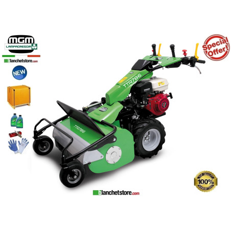 Broyeur à roues LAMPACRESCIA TTR 786 moteur Honda GX270 270cc 8,4HP avec couteaux M8038200
