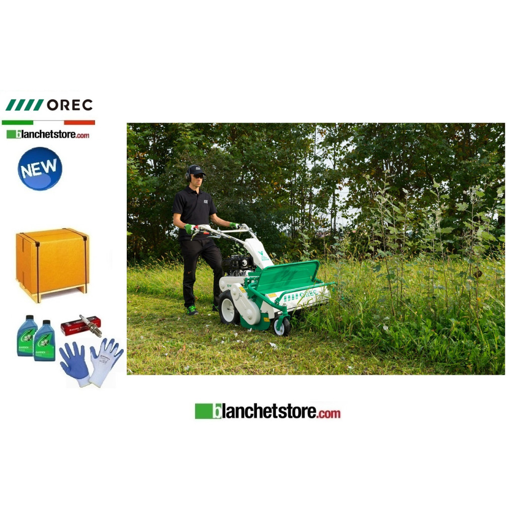 Trinciasarmenti a ruote OREC HR531GX Motore Honda GX200 196cc 5,8HP a coltelli Trinciasarmenti a ruote OREC HR531GX Motore Honda GX200 196cc 5,8HP a coltelli