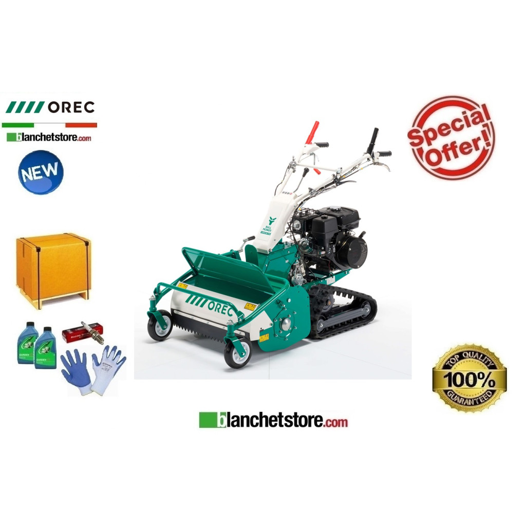 OREC HRC673 tracked flail mower Honda GX270 engine 270cc 6.8HP with knives