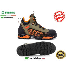 Chaussure de securitee Treemme trekking en nubuck 91324V N.48 Vert acquastop semelle ultralégère Raptor