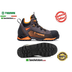 Chaussure de securitee Treemme trekking en nubuck 91324g N.48 Gris acquastop semelle ultralégère Raptor