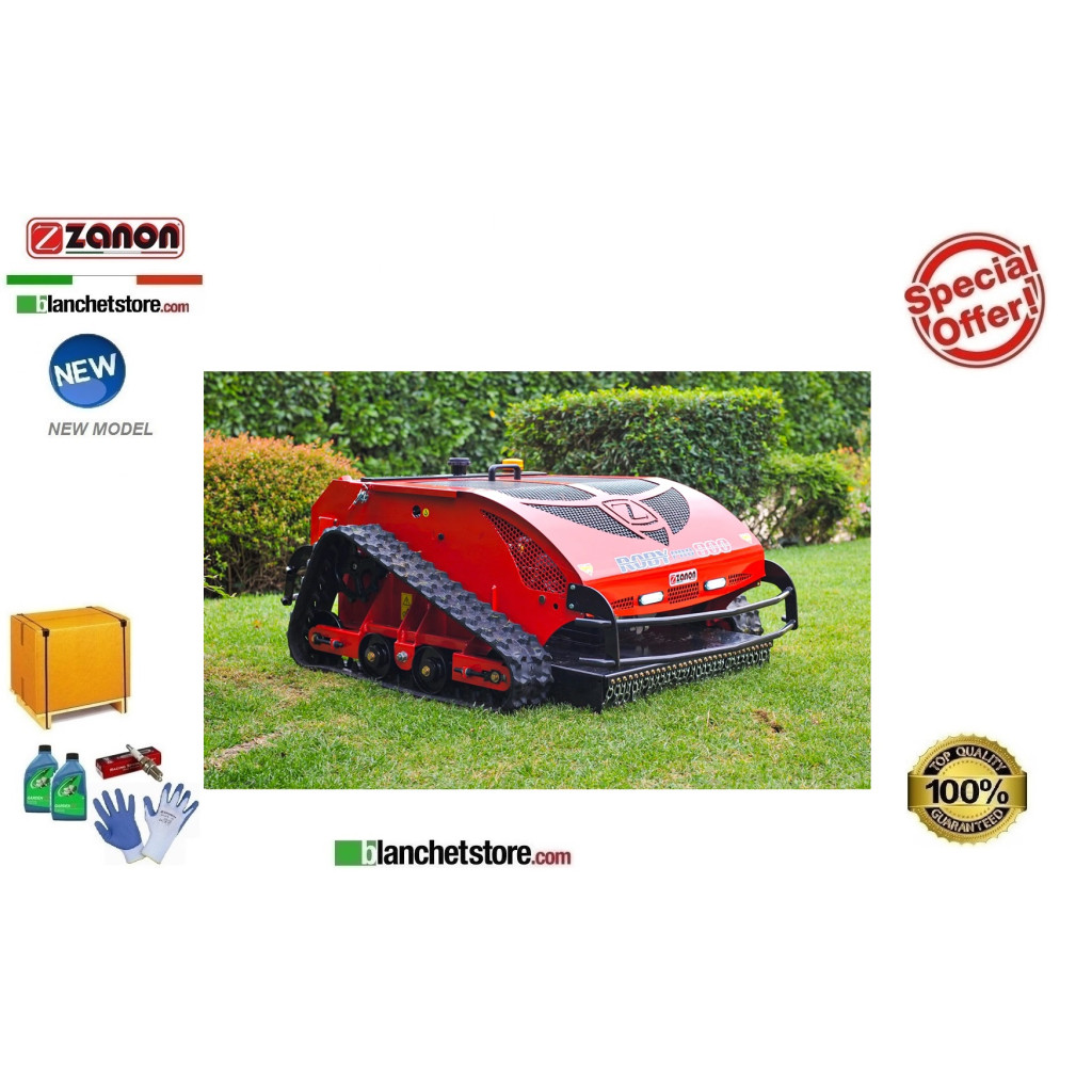 Tondeuse à gazon radiocommandées Zanon Roby-Pro 800 Moteur Loncin 452cc-12,5HP 1003318 Tondeuse à gazon radiocommandées Zanon Roby-Pro 800 Moteur Loncin 452cc-12,5HP 1003318