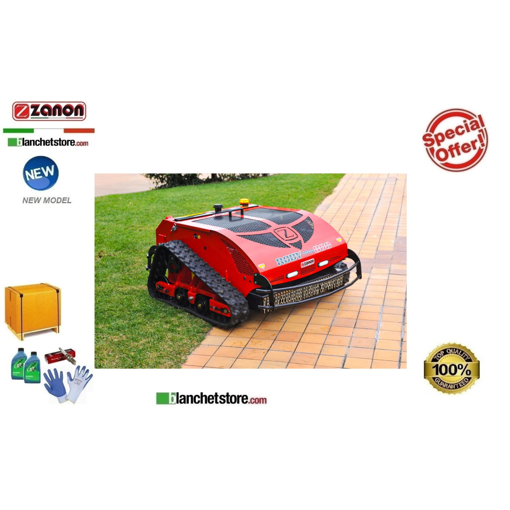 Tondeuse à gazon radiocommandées Zanon Roby-Pro 800 Moteur Loncin 452cc-12,5HP 1003318 Tondeuse à gazon radiocommandées Zanon Roby-Pro 800 Moteur Loncin 452cc-12,5HP 1003318