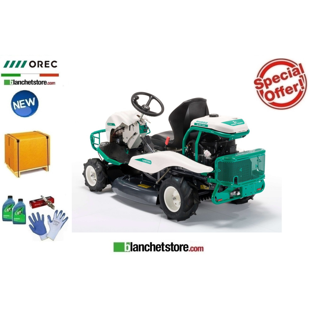 OREC Rabbit RM882 2WD Ride-on Mower - HYDROSTATIC - Kawasaki FS481V V-Twin - 13HP - Cutting 88cm OREC Rabbit RM882 2WD Ride-on Mower - HYDROSTATIC - Kawasaki FS481V V-Twin - 13HP - Cutting 88cm