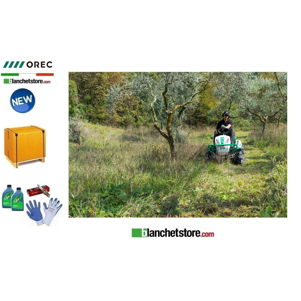 Tondeuse autoportée OREC Rabbit RM882 2 roues motrices - HYDROSTATIQUE - Kawasaki FS481V V-Twin- 13,2CV - Largeur de coupe 88cm Tondeuse autoportée OREC Rabbit RM882 2 roues motrices - HYDROSTATIQUE - Kawasaki FS481V V-Twin- 13,2CV - Largeur de coupe 88cm