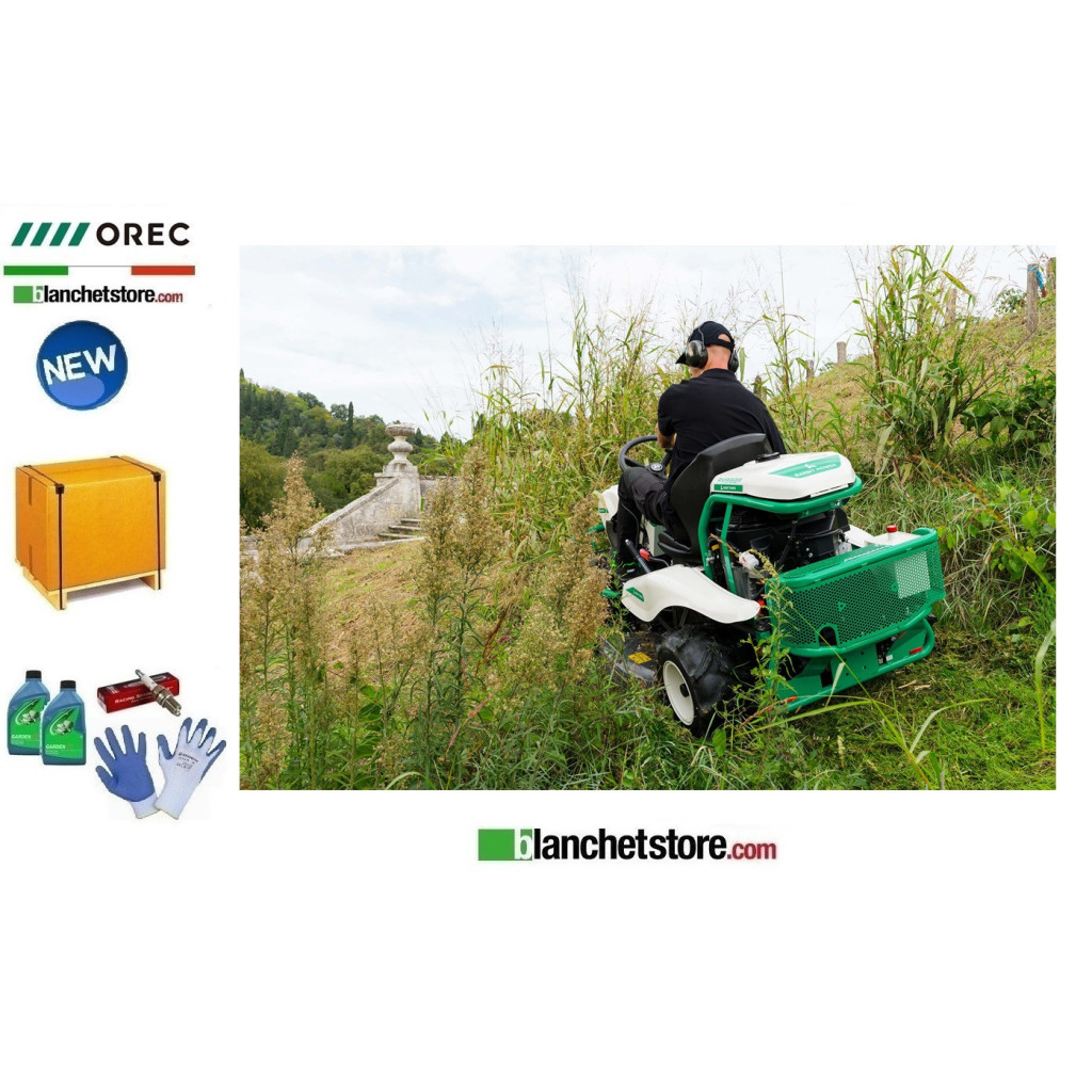 Tondeuse autoportée OREC Rabbit RM882 2 roues motrices - HYDROSTATIQUE - Kawasaki FS481V V-Twin- 13,2CV - Largeur de coupe 88cm Tondeuse autoportée OREC Rabbit RM882 2 roues motrices - HYDROSTATIQUE - Kawasaki FS481V V-Twin- 13,2CV - Largeur de coupe 88cm
