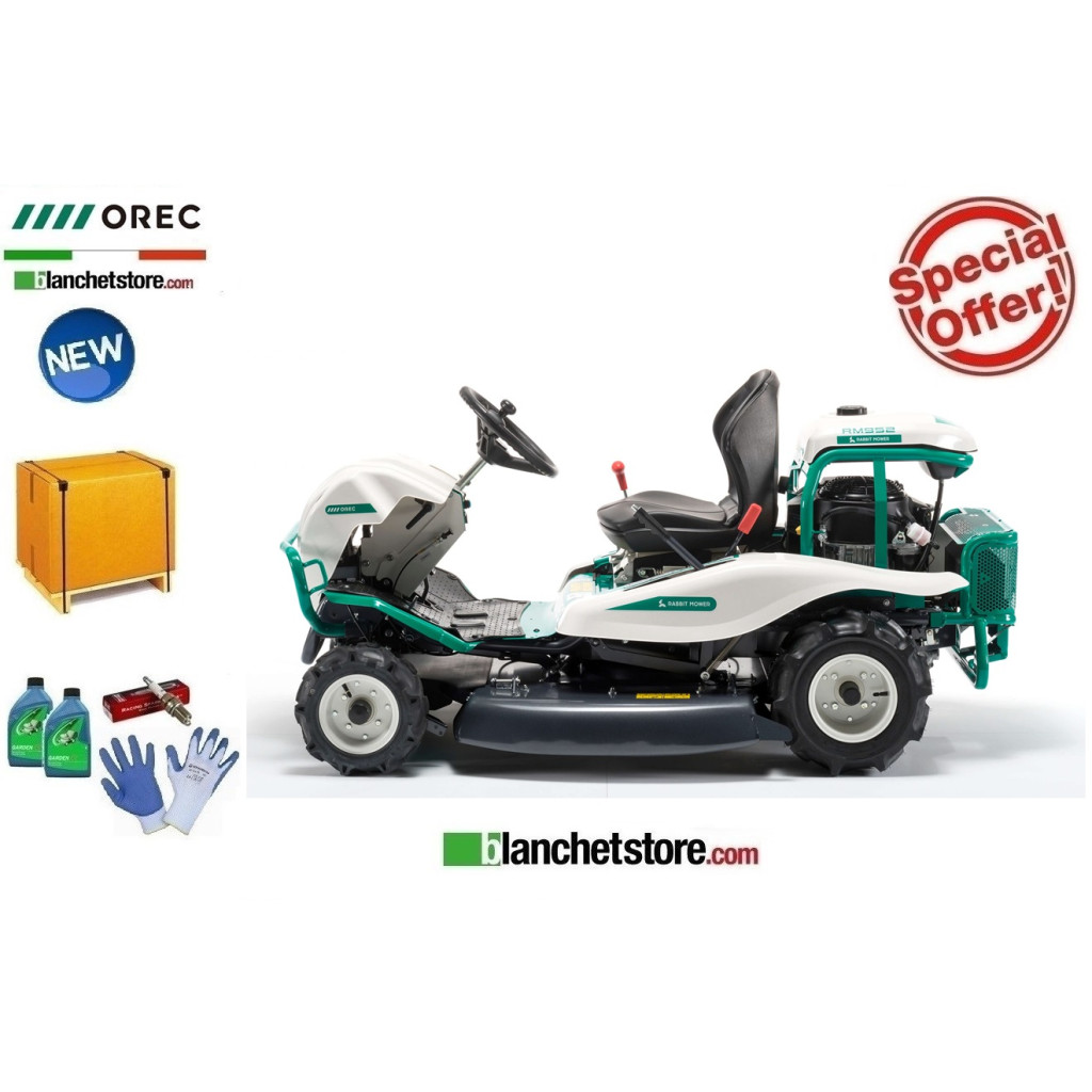 Trattorino tagliaerba OREC Rabbit RM952 2WD - IDROSTATICO- Kavasaki FS541V V-Twin 603cc -15HP-Taglio 95cm