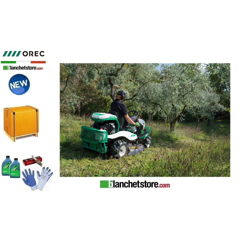 Tondeuse autoportée OREC Rabbit RM952 2 roues motrices - HYDROSTATIQUE - Kawasaki FS541V V-Twin- 15CV - Largeur de coupe 95cm Tondeuse autoportée OREC Rabbit RM952 2 roues motrices - HYDROSTATIQUE - Kawasaki FS541V V-Twin- 15CV - Largeur de coupe 95cm