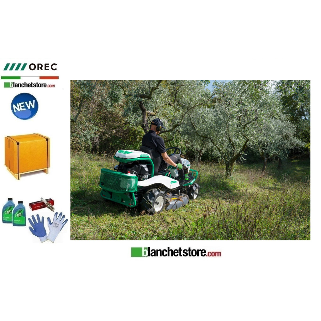 OREC Rabbit RM982F B&S 4WD Ride-on Mower - HYDROSTATIC - B&S Vanguard V-Twin - 23HP - Cutting 97,5cm