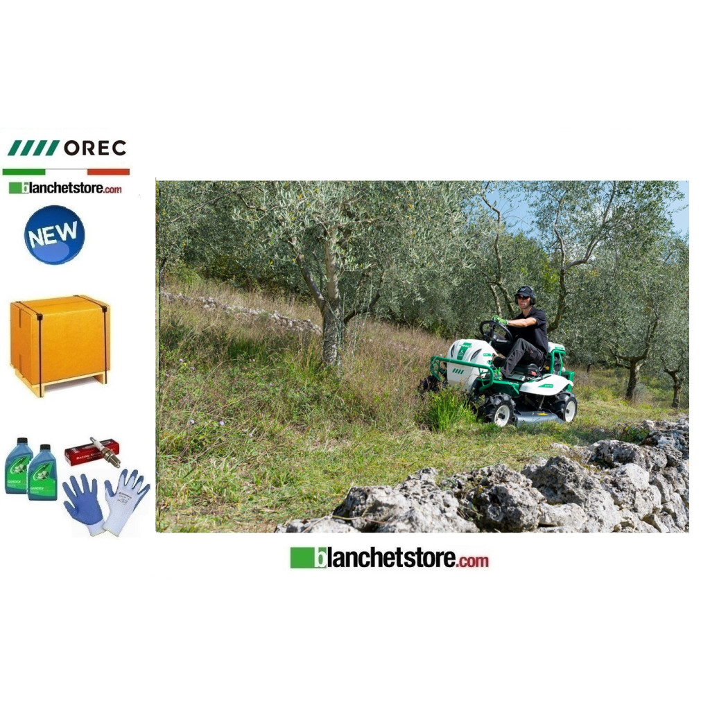 OREC Rabbit RM982F B&S 4WD Ride-on Mower - HYDROSTATIC - B&S Vanguard V-Twin - 23HP - Cutting 97,5cm