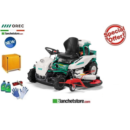 Tondeuse autoportée OREC Rabbit RMK151 2 roues motrices - HYDROSTATIQUE - Kawasaki FS651V V-Twin- 19,4CV-Largeur de coupe 150cm